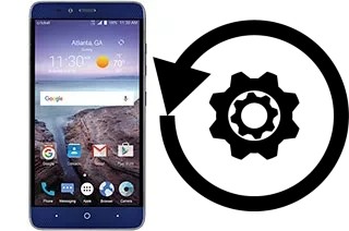 Zurücksetzen oder reset a ZTE Grand X Max 2