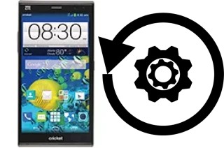 Zurücksetzen oder reset a ZTE Grand Xmax