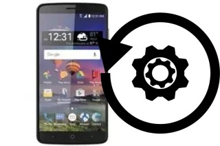 Zurücksetzen oder reset a ZTE Max Blue LTE