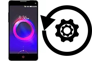 Zurücksetzen oder reset a ZTE nubia Z5S mini NX405H