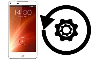 Zurücksetzen oder reset a ZTE nubia Z5S