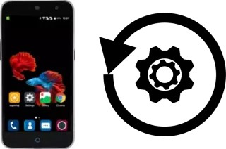 Zurücksetzen oder reset a ZTE Small Fresh 3