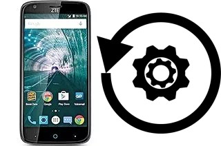 Zurücksetzen oder reset a ZTE Warp 7