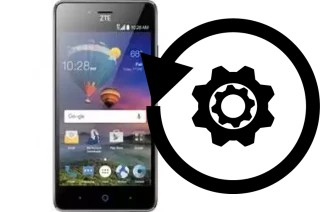 Zurücksetzen oder reset a ZTE ZFive L LTE