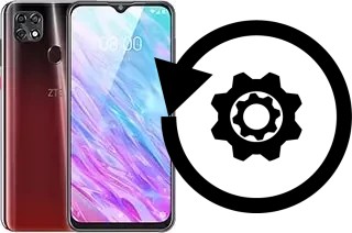 Zurücksetzen oder reset a ZTE Blade 20