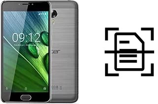 Dokument auf einem Acer Liquid Z6 Plus scannen