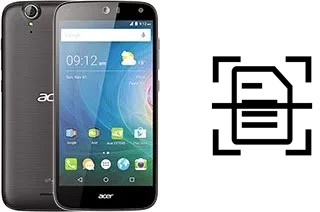 Dokument auf einem Acer Liquid Z630 scannen