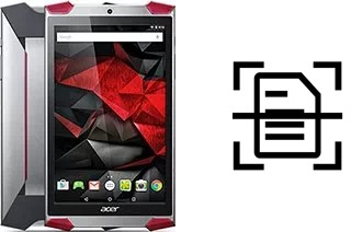 Dokument auf einem Acer Predator 8 scannen