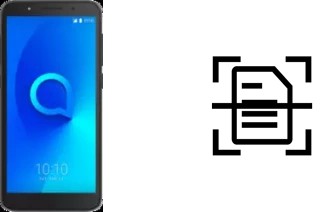 Dokument auf einem Alcatel 1C scannen