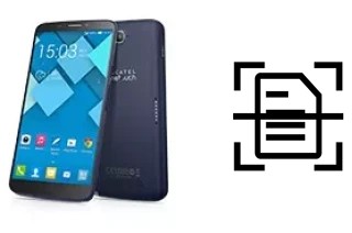 Dokument auf einem alcatel Hero scannen