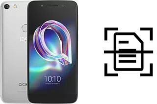 Dokument auf einem alcatel Idol 5 scannen