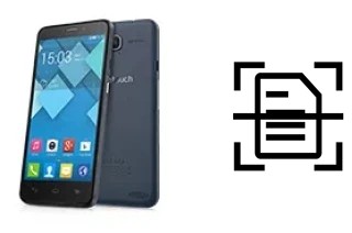 Dokument auf einem alcatel Idol S scannen