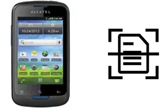 Dokument auf einem alcatel OT-988 Shockwave scannen