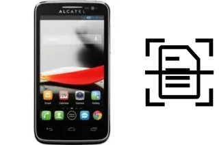 Dokument auf einem Alcatel OneTouch Evolve scannen