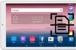 Dokument auf einem Alcatel OneTouch Pixi 3 (10) scannen