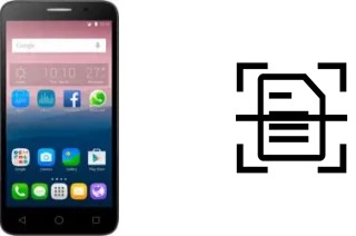 Dokument auf einem Alcatel OneTouch Pop 3 (5) 3G scannen