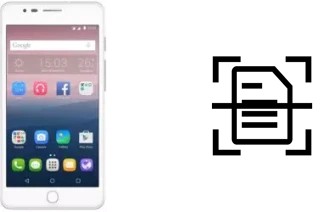 Dokument auf einem Alcatel OneTouch Pop Up scannen