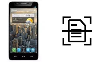 Dokument auf einem alcatel One Touch Idol scannen