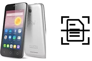 Dokument auf einem alcatel Pixi First scannen