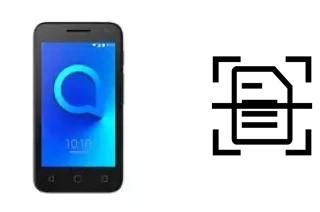 Dokument auf einem Alcatel U3 2018 scannen