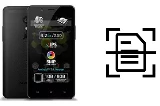 Dokument auf einem Allview P4 Pro scannen