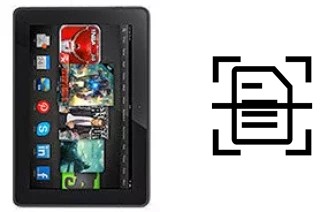 Dokument auf einem Amazon Kindle Fire HDX 8.9 scannen