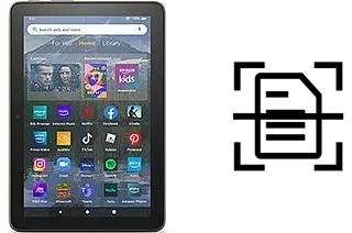 Dokument auf einem Amazon Fire HD 8 Plus (2022) scannen