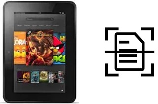 Dokument auf einem Amazon Kindle Fire HD scannen