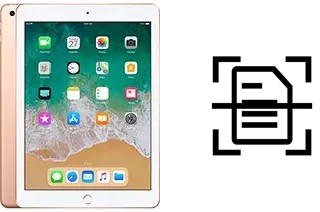 Dokument auf einem Apple iPad 9.7 (2018) scannen