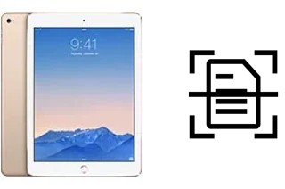 Dokument auf einem Apple iPad Air 2 scannen