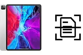 Dokument auf einem Apple iPad Pro 12.9 (2020) scannen