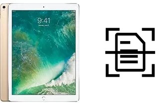 Dokument auf einem Apple iPad Pro 12.9 scannen