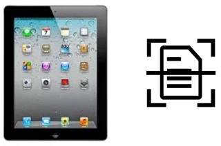 Dokument auf einem Apple iPad 2 Wi-Fi + 3G scannen