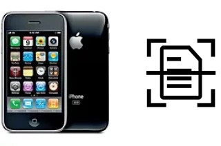 Dokument auf einem Apple iPhone 3GS scannen