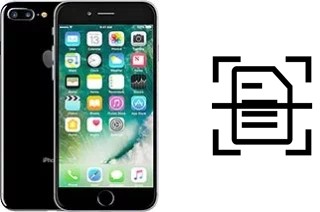Dokument auf einem Apple iPhone 7 Plus scannen
