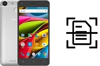 Dokument auf einem Archos 50b Cobalt scannen