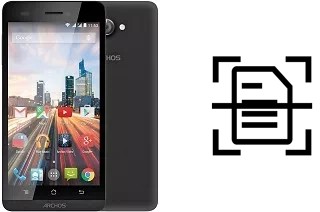 Dokument auf einem Archos 50b Helium 4G scannen