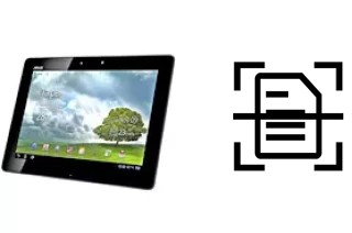 Dokument auf einem Asus Transformer Prime TF700T scannen