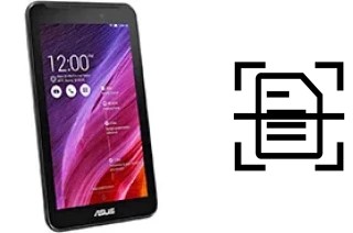 Dokument auf einem Asus Fonepad 7 (2014) scannen