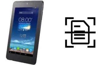 Dokument auf einem Asus Fonepad 7 scannen