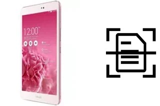 Dokument auf einem Asus Memo Pad 8 ME581CL scannen