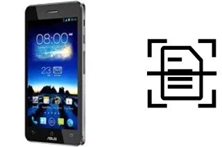 Dokument auf einem Asus PadFone Infinity scannen