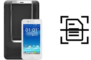 Dokument auf einem Asus PadFone mini scannen