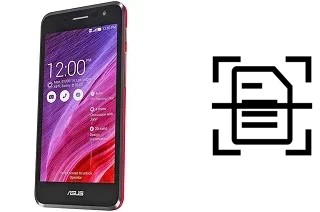 Dokument auf einem Asus PadFone mini 4G (Intel) scannen