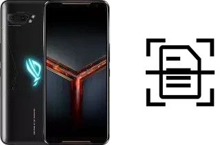 Dokument auf einem Asus ROG Phone II scannen