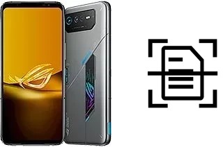 Dokument auf einem Asus ROG Phone 6D scannen