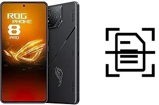 Dokument auf einem Asus ROG Phone 8 Pro scannen