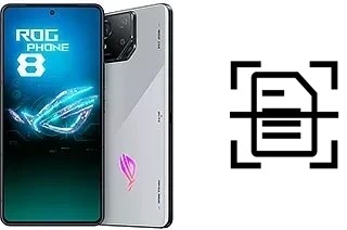 Dokument auf einem Asus ROG Phone 8 scannen