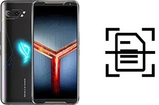 Dokument auf einem Asus ROG Phone II ZS660KL scannen