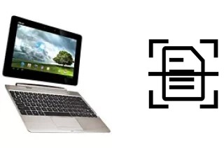 Dokument auf einem Asus Transformer Pad Infinity 700 3G scannen